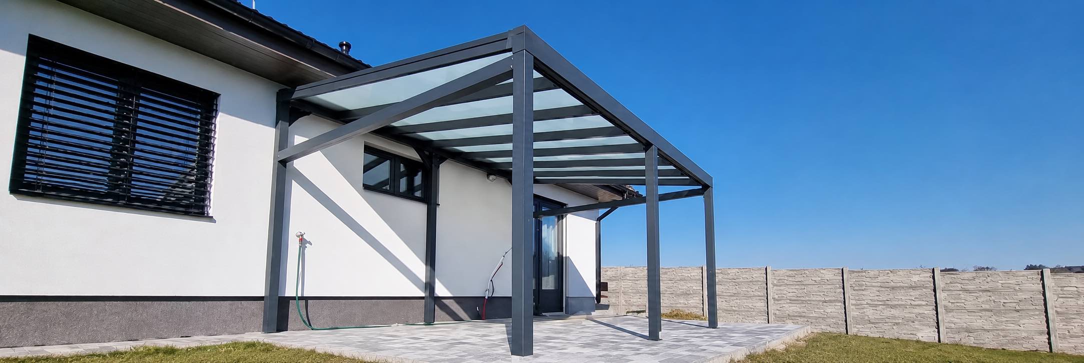 Hliníková pergola